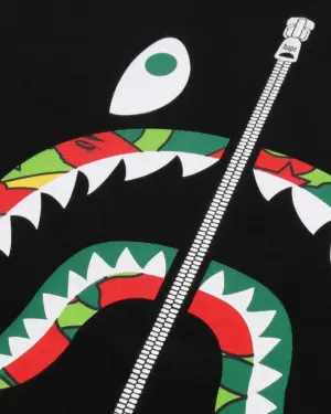Bape STA Camo Shark Face Relaxed Fit Tee, view 2