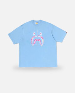 Bape STA Camo Shark Face Relaxed Fit Tee