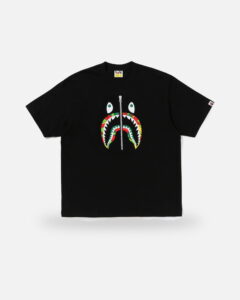 Bape STA Camo Shark Face Relaxed Fit Tee, front view