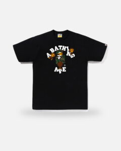 Bape Tiger Camo College Milo Tee, front view