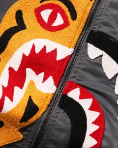 Bape Tiger Shark Bomber Jacket, view 3