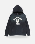 Bape Vintage Effect College Pullover Hoodie - Camo