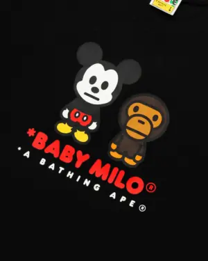 Bape X Disney Mickey Mouse Baby Milo Relaxed Fit Tee, view 2