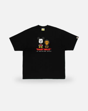 Bape X Disney Mickey Mouse Baby Milo Relaxed Fit Tee - Camo