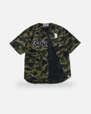 Bape 1st Camo Baseball Shirt