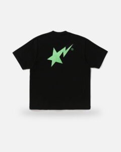 Bape Metallic Bape STA Logo Relaxed Fit Tee
