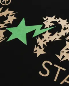 Bape Metallic Bape STA Logo Relaxed Fit Tee, view 3