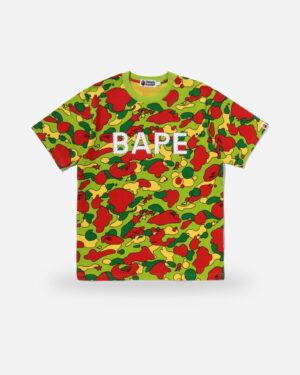 Bape STA Camo Rhinestone Bape Logo Tee